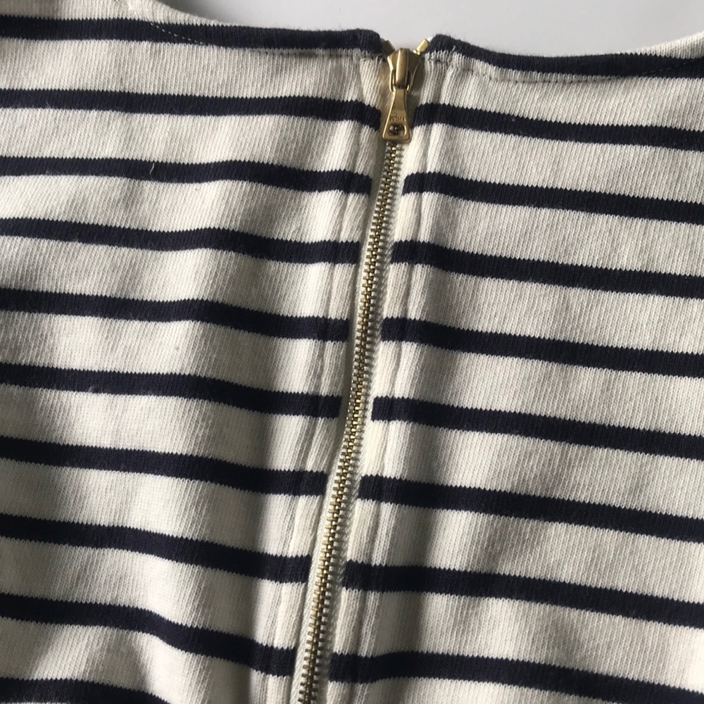 Blue and white striped dress - Picture 4 of 6